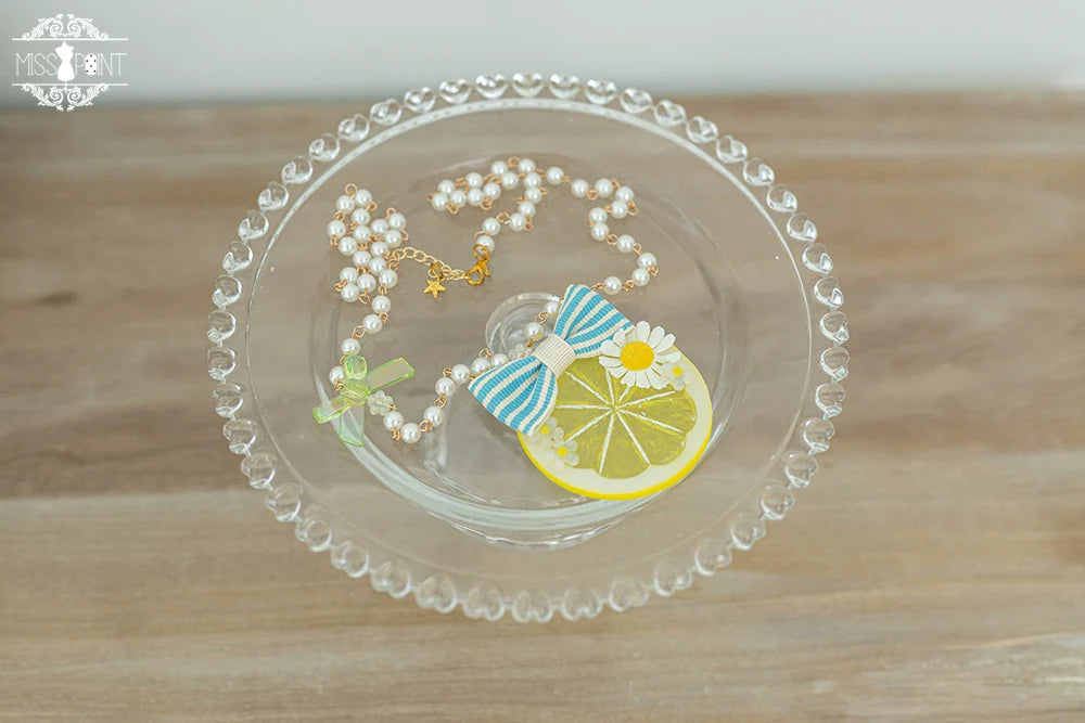 Daisy Lemon - Kawaii Lolita Lemon and Flowers Accessory - image 18