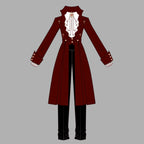 The Legend of Dracula - Gothic Ouji Lolita Winter Coat Set - image 18