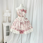 Dessert Catlets - Sweet Lolita JSK, Strawberry And Cat Prints - image 3
