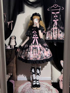 Missing Lamb Case - Gothic Lolita Dress Set with Sheep Prints - image 2
