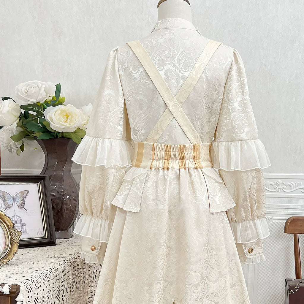 Ouji Lolita Suspender Shorts and Shirt Set - image 15