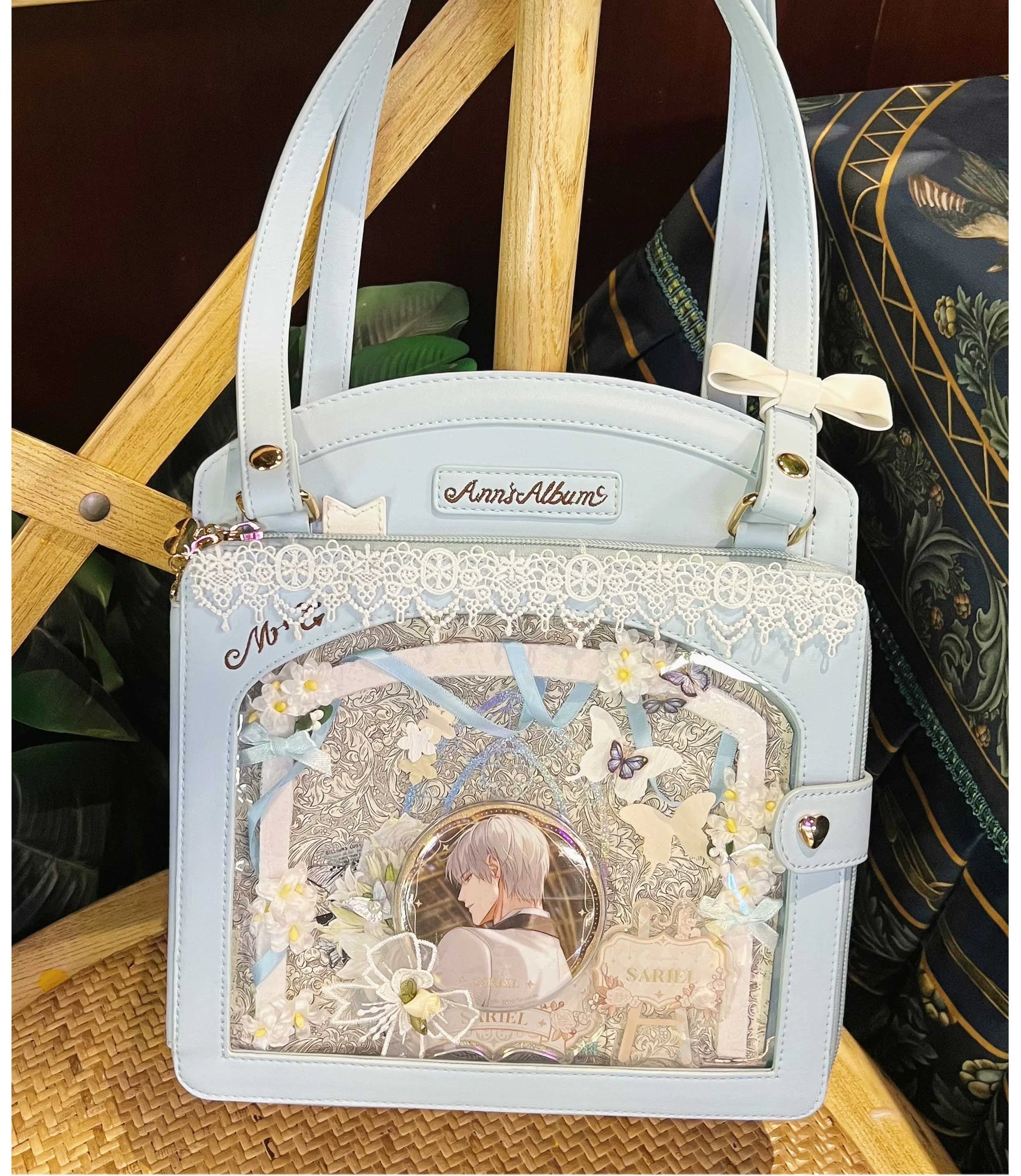 Kawaii Lolita Checkered Itabag Multicolors - image 28