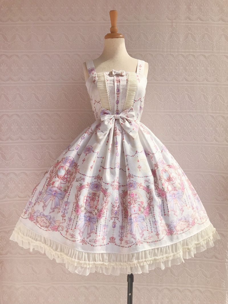 Sweet Printing Winter Lolita JSK Dress - image 1