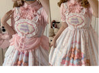 Barbie Bear - Sweet Lolita Bear Print JSK and OP and Accessories - image 24