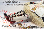 Daily Lolita Cotton Asymmetric Print Socks - image 29