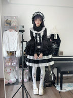 Sweet Lolita Blouse Princess Sleeve Shirt Inner Wear - image 19