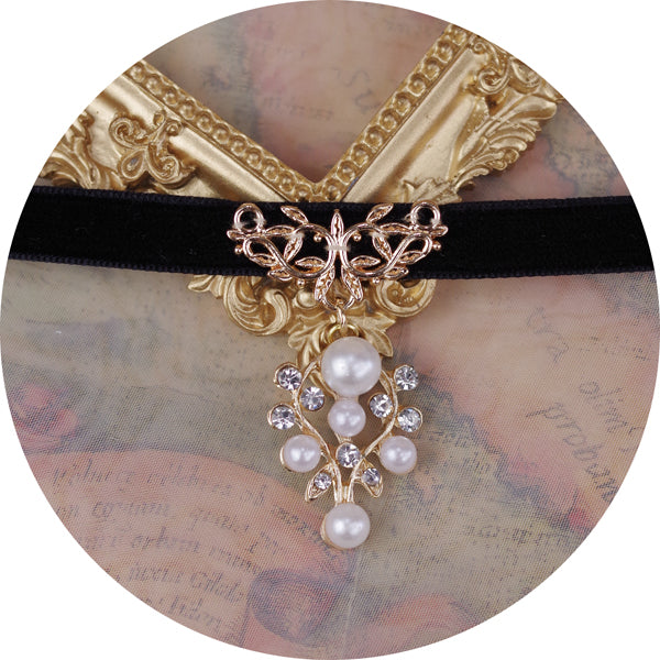 London Afternoon Tea - Elegant Lolita Daily Choker - image 11