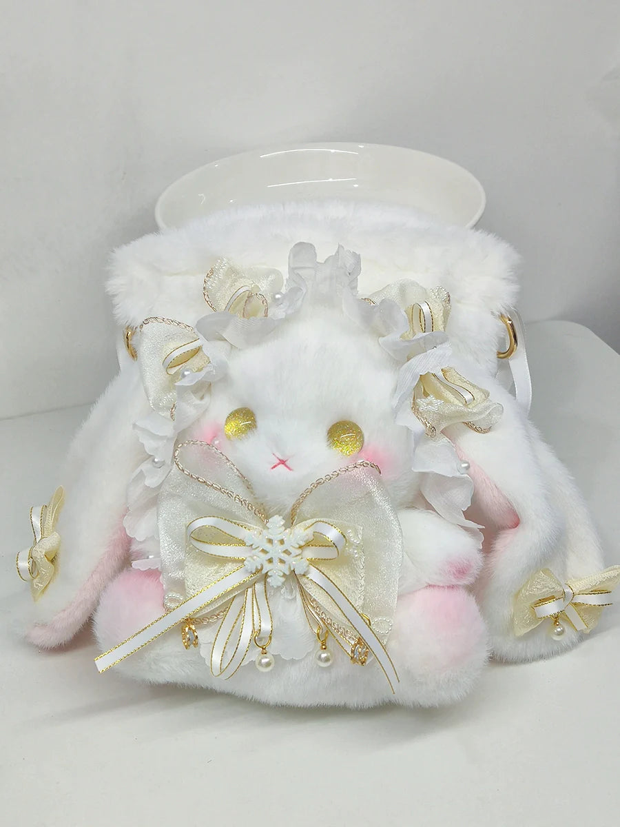 Kawaii Lolita Bag Handmade Bunny Crossbody Shoulders Bags - image 4