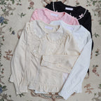 Sweet Lolita Blouse Doll Collar Shirt with Bubble Sleeves - image 22