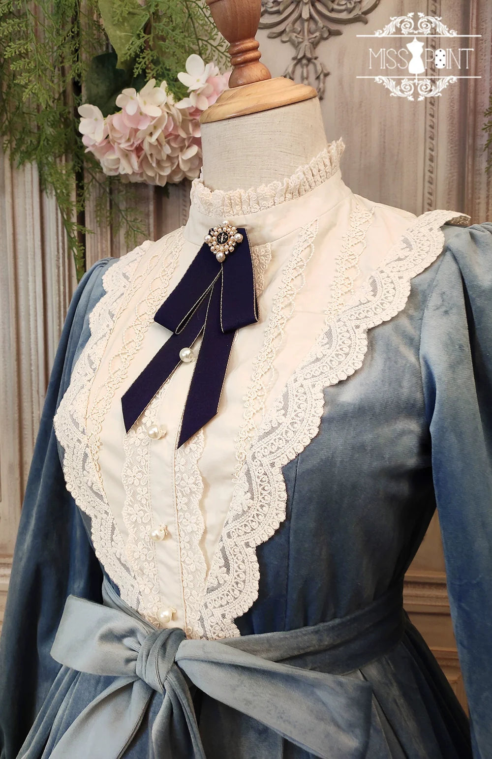 Vintage Elegant Velvet OP Dress - image 88