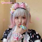 Cheese Cat - Sweet and Playful Strawberry Gingham Lace Cuffs - image 27