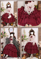 Heidi Cotton Lolita Tiered SK Skirt - image 19