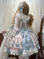 Antique Gem Fragrance Lolita Green JSK Dress Set - image 10