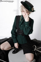 The Night Prelude Medieval Ouji Lolita Long Vest - image 16