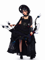 Ismailia - Gothic Lolita JSK Dress, Lace & Rose and Accessories - image 1