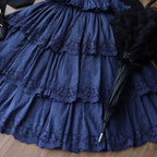 Forest Waltz - Classic Lolita Tiered Skirt Multi-layer Embroidered SK - image 28