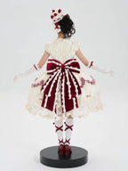 Strawberry Cream Cake White Sweet Lolita OP Set - image 12