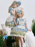 Pastoral Alice Lolita OP Dress and Accessories - image 18