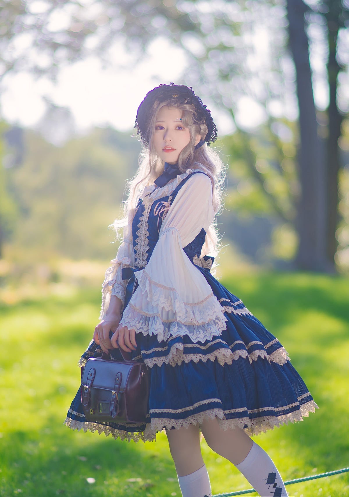 Party in Fairy Tale Town - Princess Sleeves Lolita Blouse - image 8