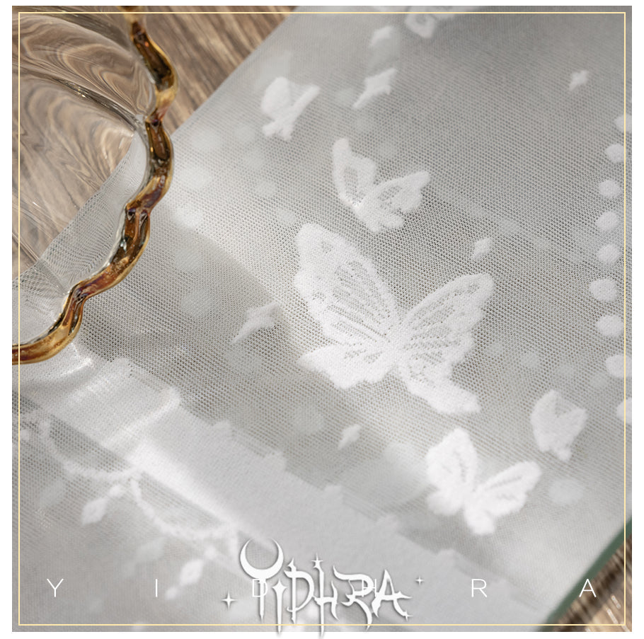 Wedding Night Butterfly - Kawaii Lolita Summer Tights - image 24