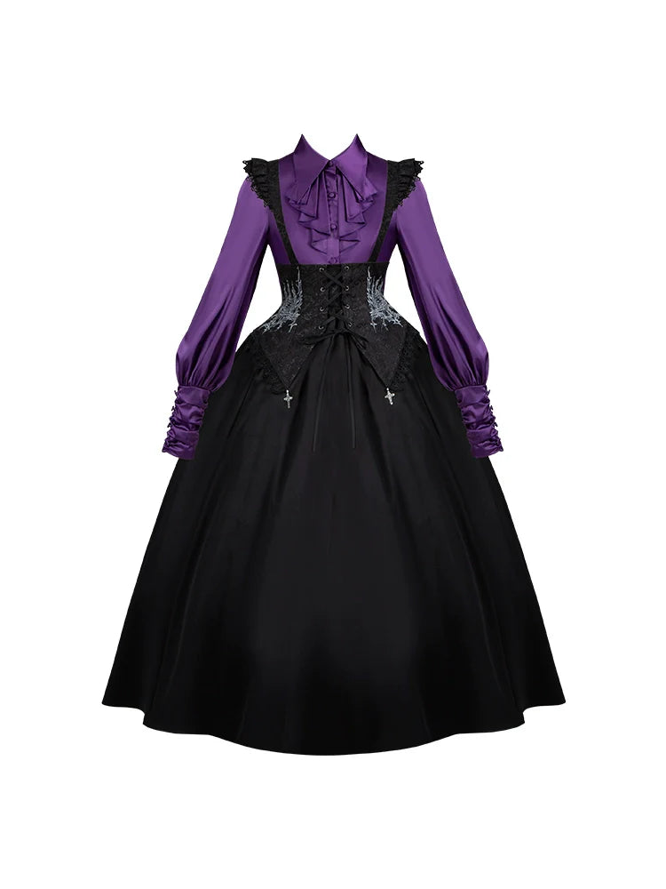 Thorny Night Gothic Lolita Bust-Support JSK - image 35