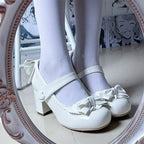 Elegant Lolita Heels Shoes Mary Jane Shoes - image 8