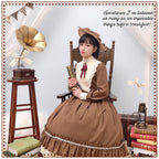 Rose Silhouette - Vintage Classic Lolita OP - image 25