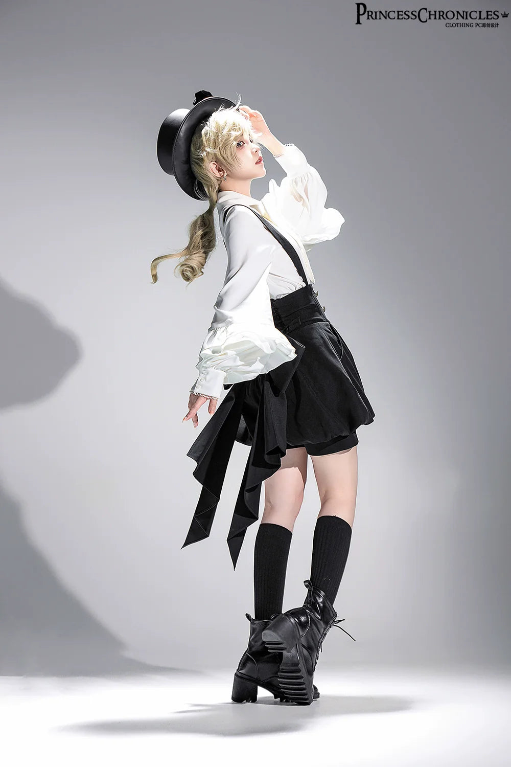 Doll - Retro Ouji Lolita Shirt Outfit - image 6