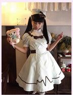 Mint Prescription - Old School Lolita Striped OP Dress, Electrocardiogram Trace and Accessories - image 9
