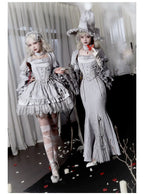 Twilight - Gothic Witch Lolita SK Suit Bodice Mermaid Dress - image 5