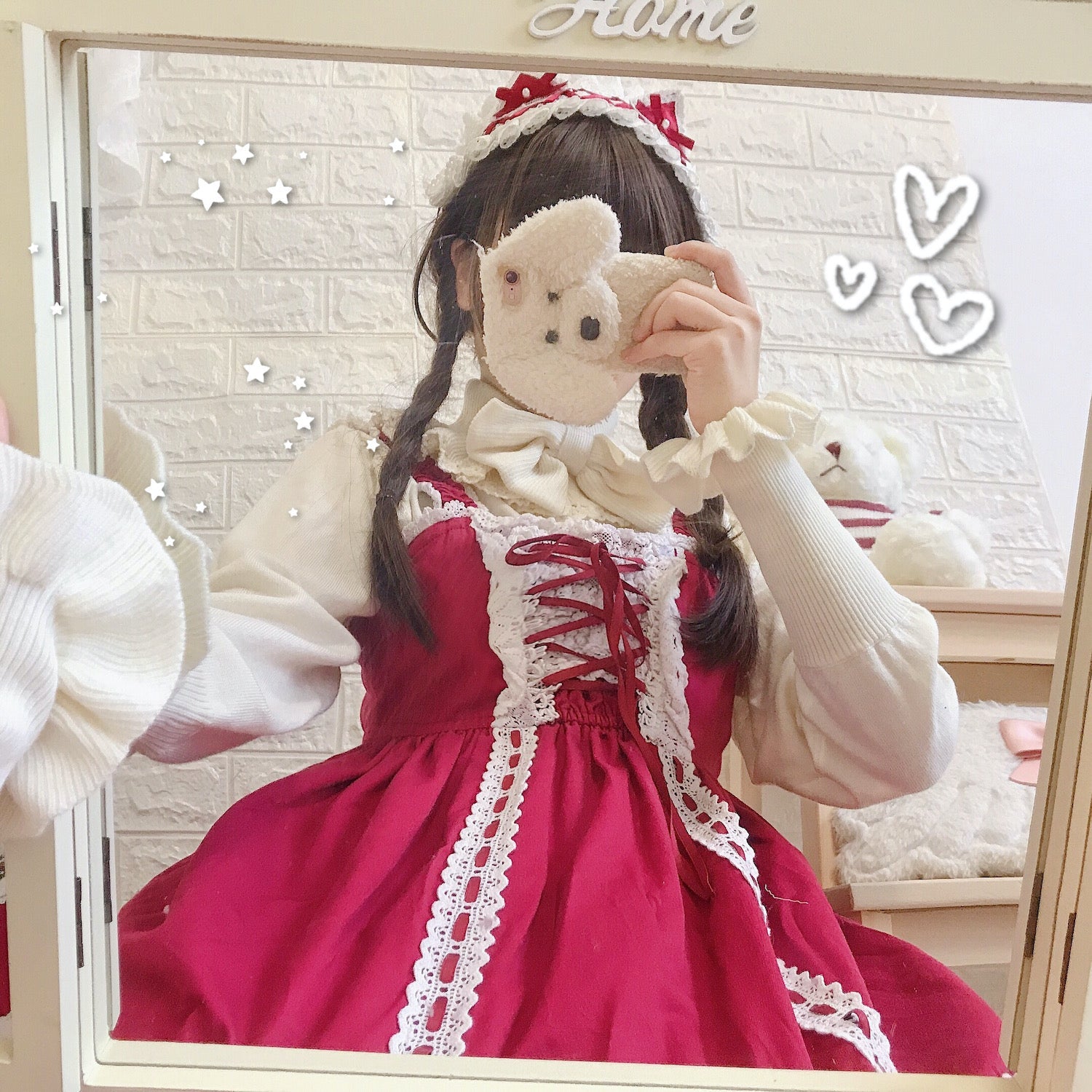 Sweet Lolita Woolen Sweater Multicolors - image 21
