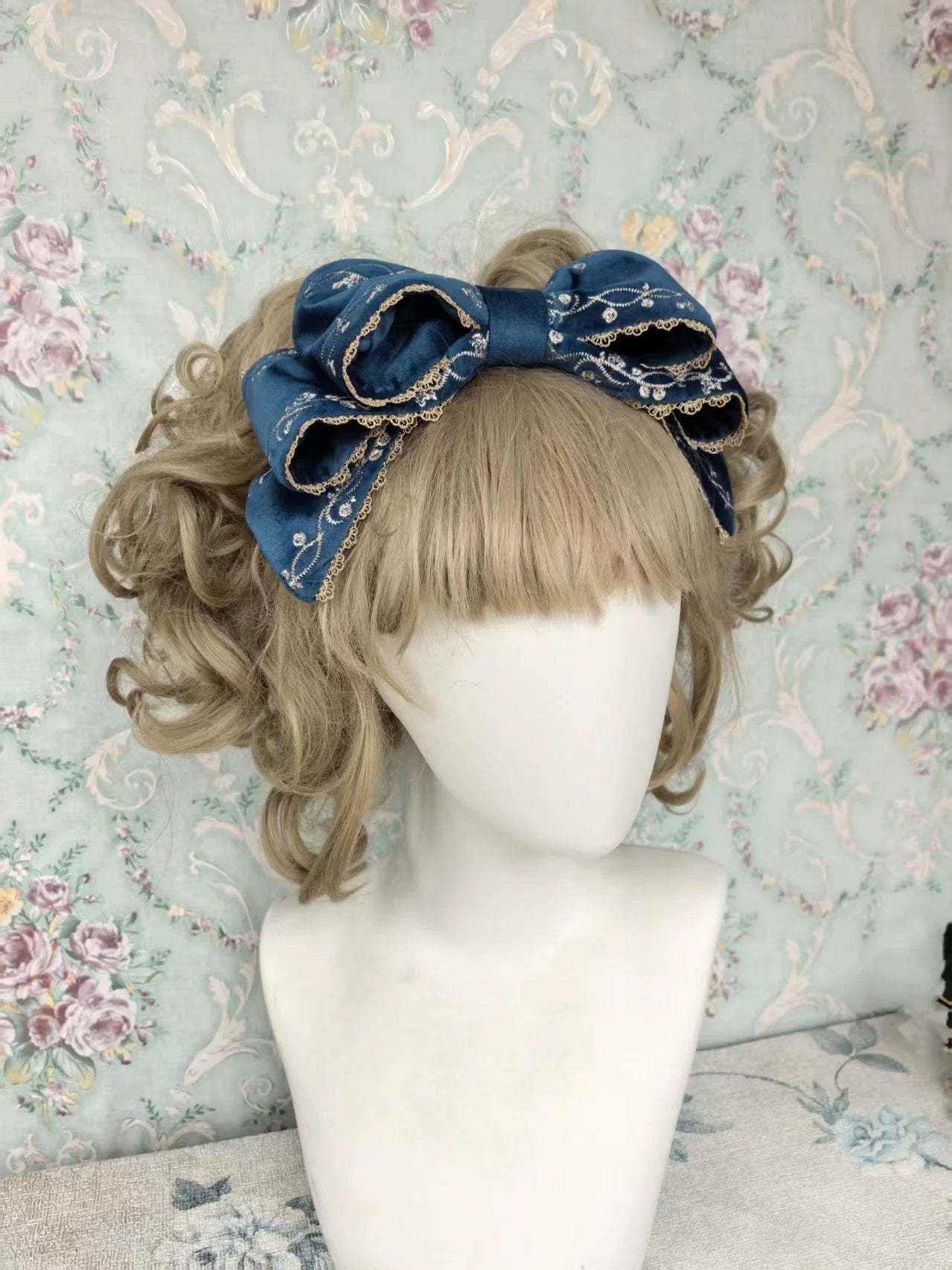 Cinderella Velvet Classic Lolita JSK Dress with Princess Embroidery - image 12