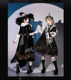 Black and White Sonata - Ouji Lolita Vest Suit and Vintage Lolita OP Dress - image 6
