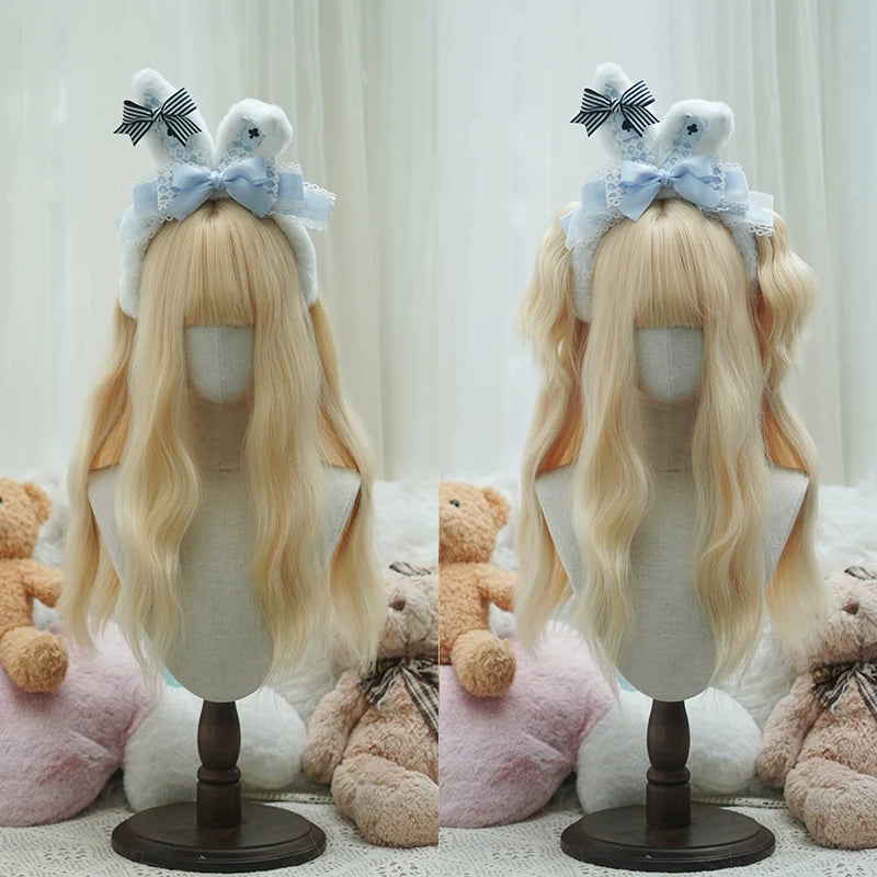 Sweet Lolita Long Wig with Detachable Ponytail - image 4