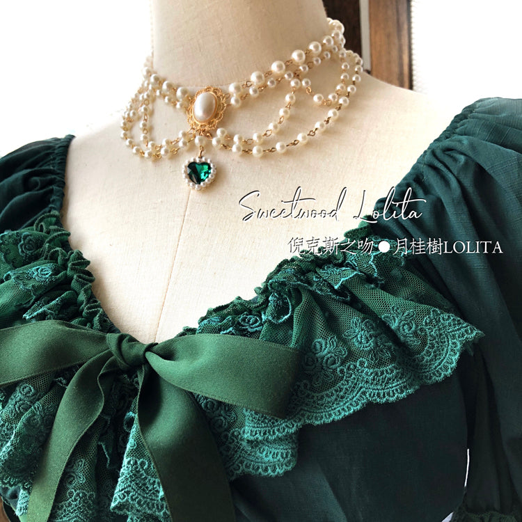 CLA Vintage French Lolita OP Dress - image 19