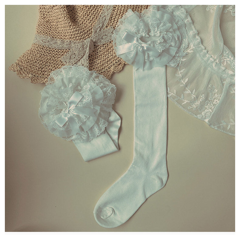 Lolita Bow Cotton Socks Lace Socks - image 7