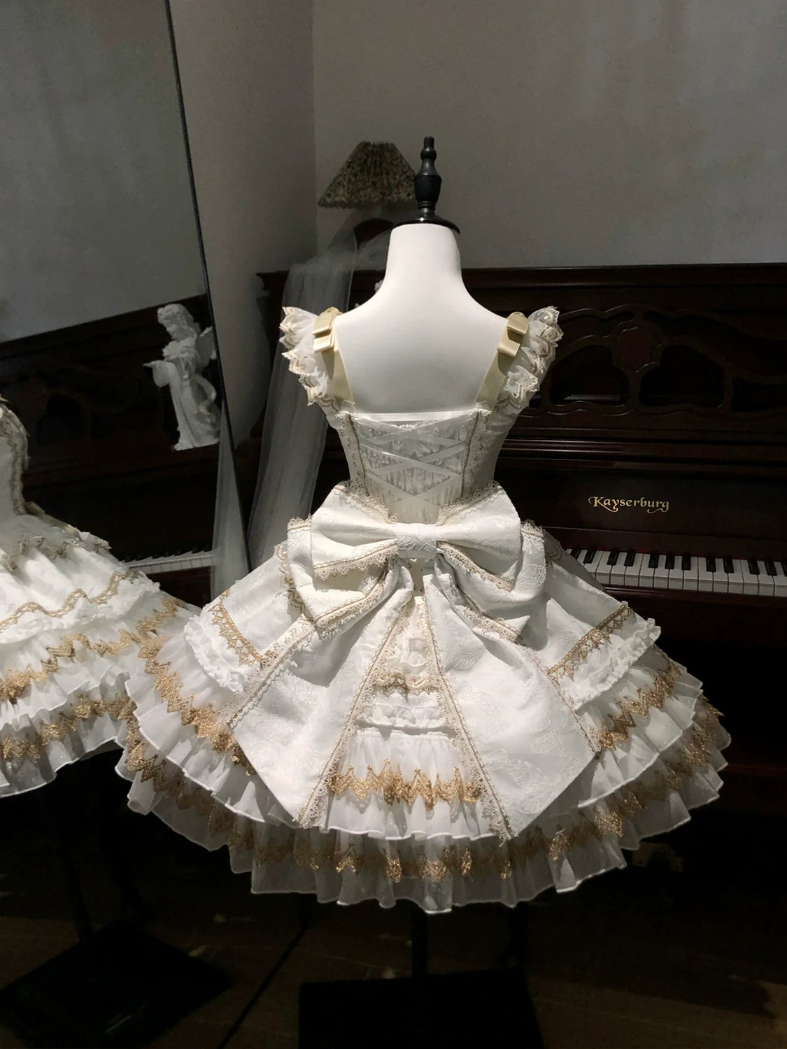 Gilded Memories Princess Lolita Tiered JSK Dress - image 16