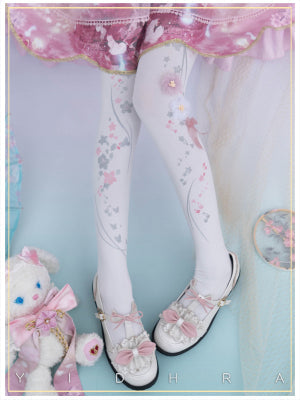 Chinese Qi Lolita 3D Print Pantyhose - image 14