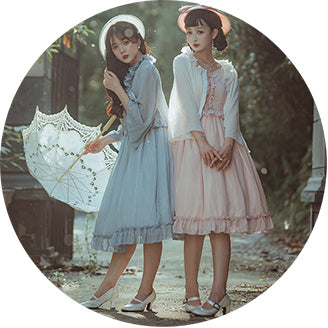 Rhine Riverside - Summer Lolita Chiffon Cardigan - image 21