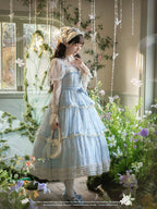 Lemon Soda Lolita JSK Long Dress Set - image 11
