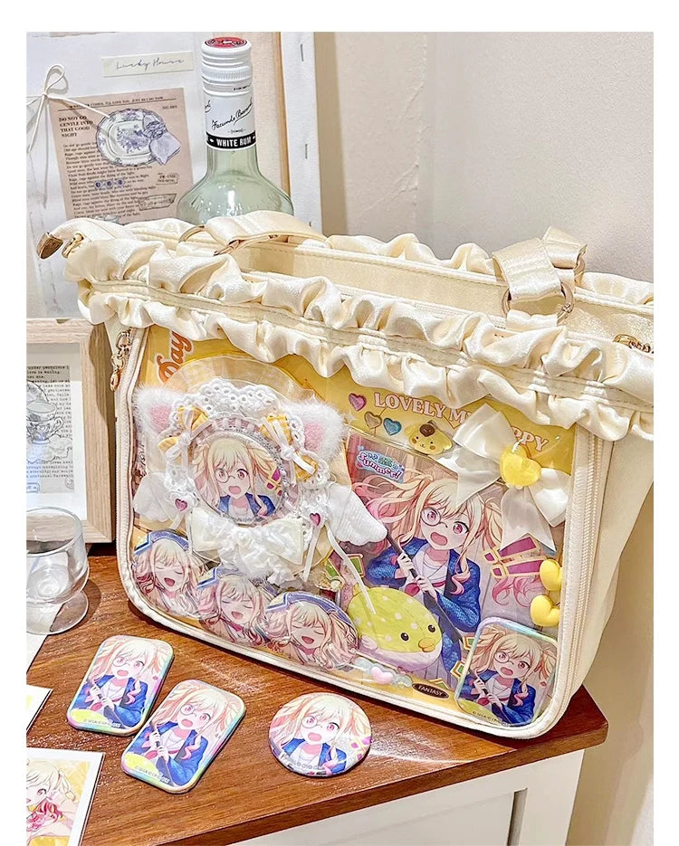 Bouquet Lolita Ita Bag with Two Carrying Styles and Multiple Inner Pockets - image 28