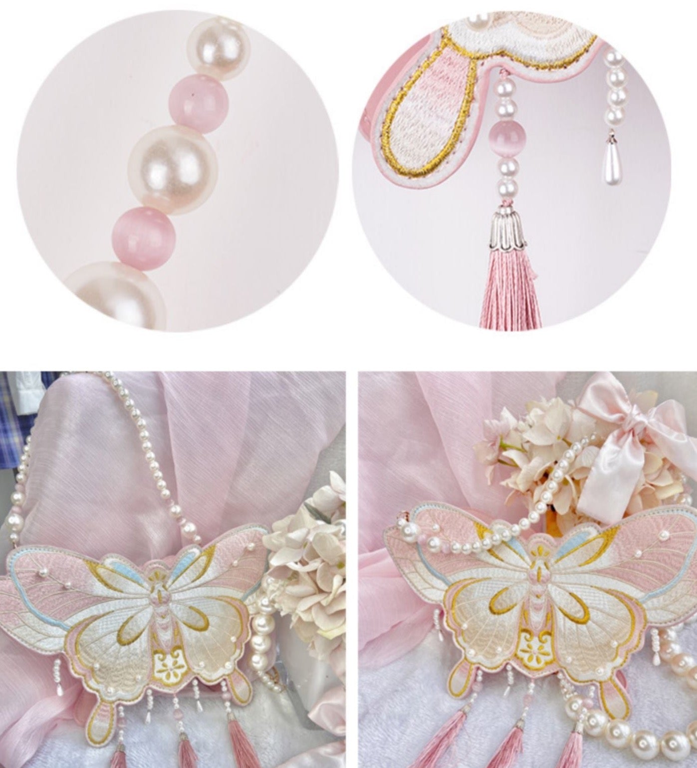Butterfly - Chinese Qi Lolita Butterfly Bag - image 11