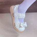 Cute Bow Candy-Colored Lolita Flat Shoes - image 34