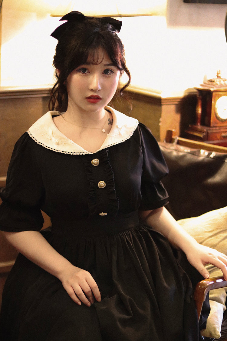 Plus Size Vintage Lolita OP Dress - image 22