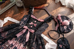 Missing Lamb Case - Gothic Lolita Dress Set with Sheep Prints - image 69