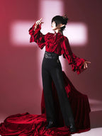 Night & Day Sonata Ouji Lolita Shirt and Pants Set - image 27