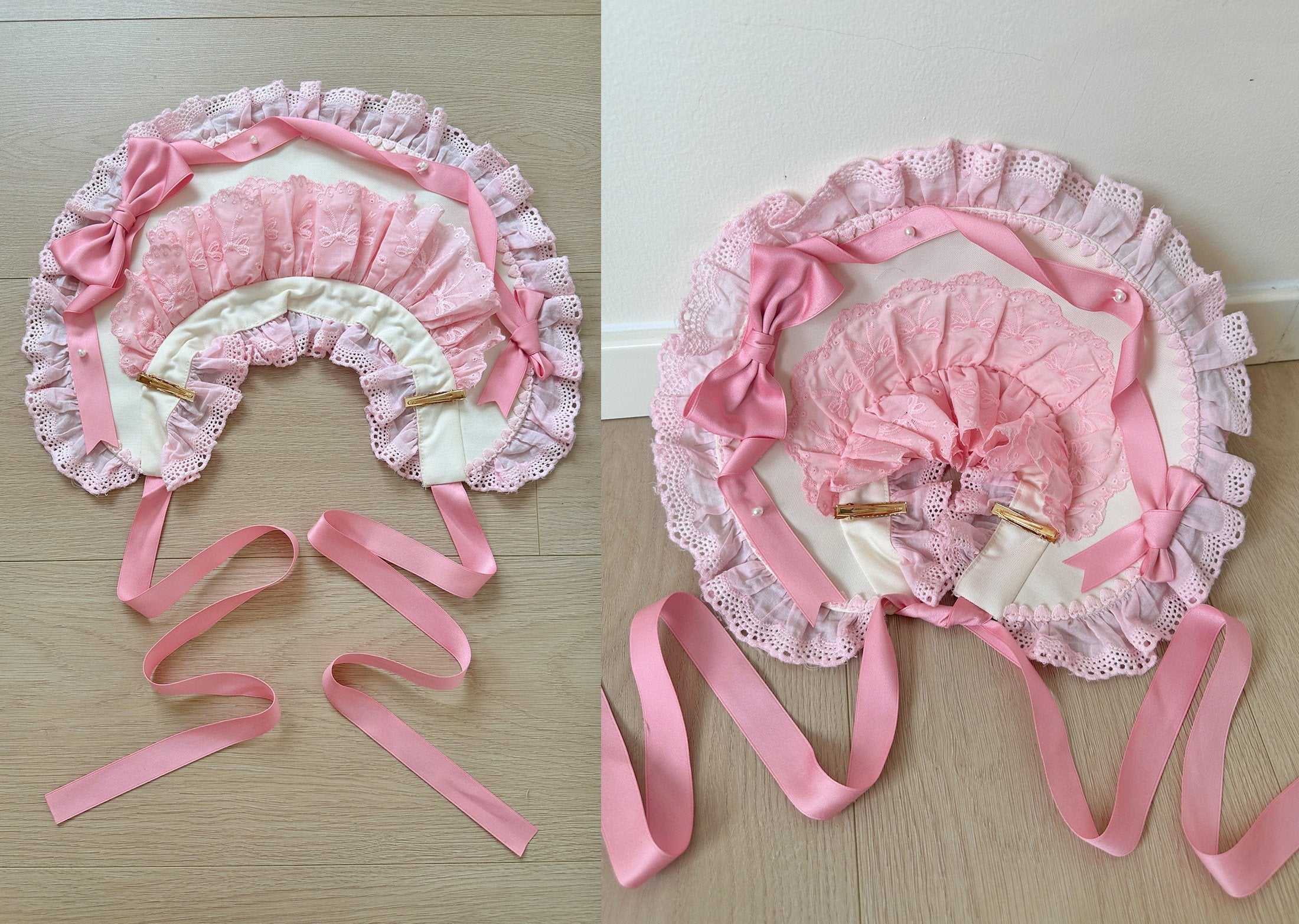 Cream Fondant Sweet Retro Six-Panel Lolita JSK and Accessories - image 28
