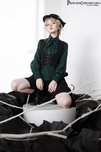 The Night Prelude Medieval Ouji Lolita Long Vest - image 18