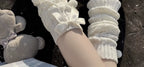 Cute Lolita Leg Warmers Winter Knitted JK Pile Socks - image 10