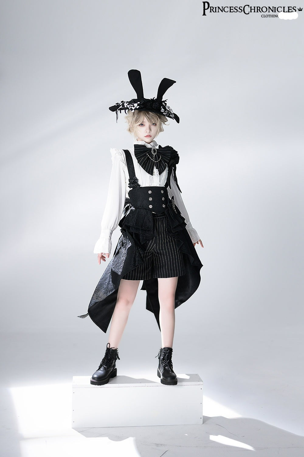 Rabbit Theater Ouji Lolita Blouse and Shorts Set - image 2